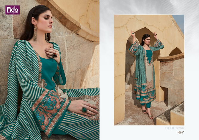 Shirsa By Fida Embroidery Cotton Dress Material Wholesale Market In Surat
